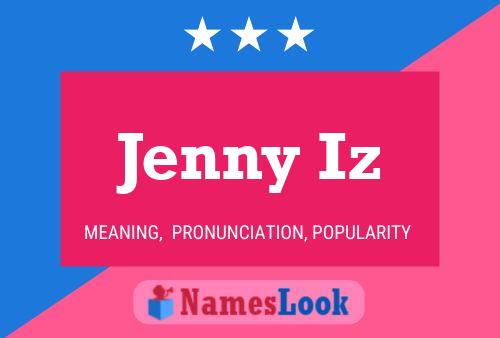 Poster del nome Jenny Iz