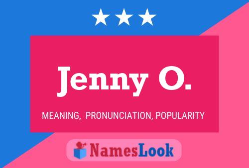 Poster del nome Jenny O.