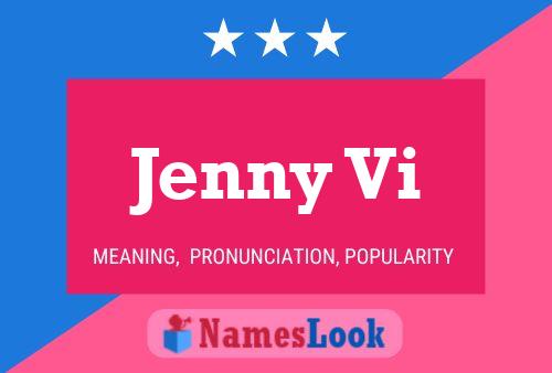 Poster del nome Jenny Vi