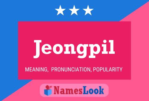 Poster del nome Jeongpil