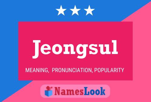 Poster del nome Jeongsul