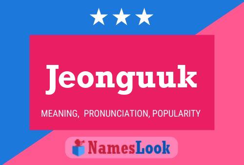 Poster del nome Jeonguuk