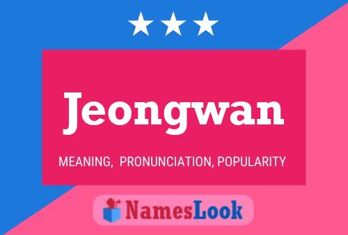 Poster del nome Jeongwan