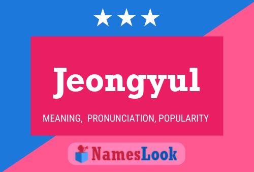 Poster del nome Jeongyul