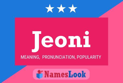 Poster del nome Jeoni