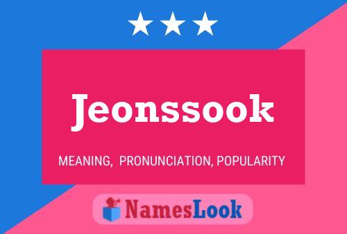 Poster del nome Jeonssook