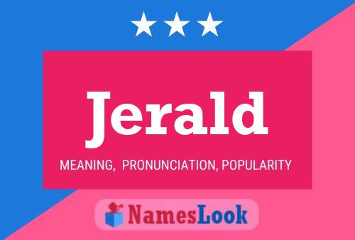 Poster del nome Jerald