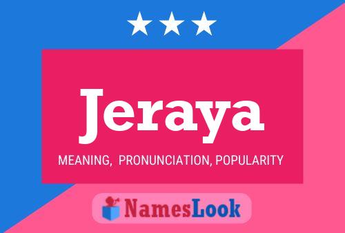 Poster del nome Jeraya