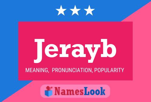 Poster del nome Jerayb