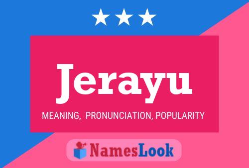 Poster del nome Jerayu