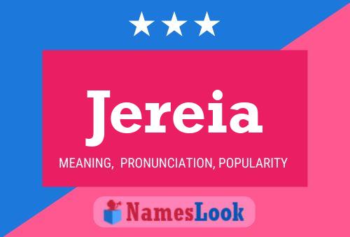 Poster del nome Jereia