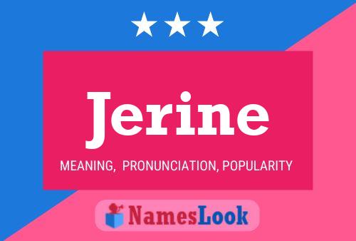 Poster del nome Jerine