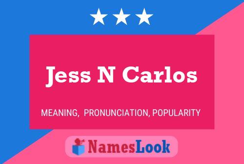 Poster del nome Jess N Carlos