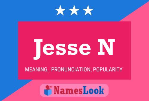 Poster del nome Jesse N