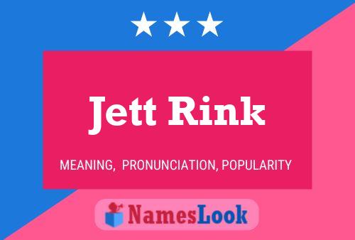 Poster del nome Jett Rink