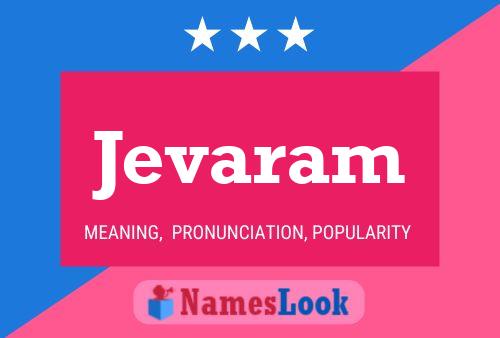 Poster del nome Jevaram