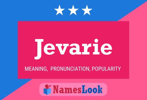 Poster del nome Jevarie