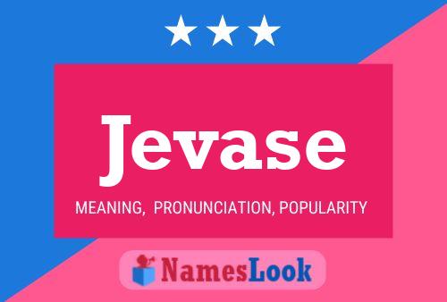 Poster del nome Jevase