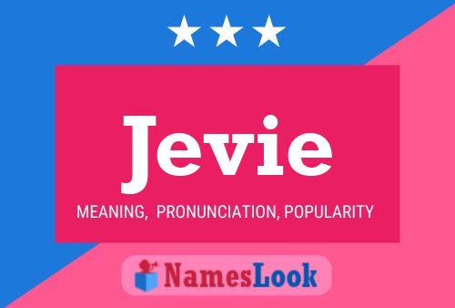 Poster del nome Jevie