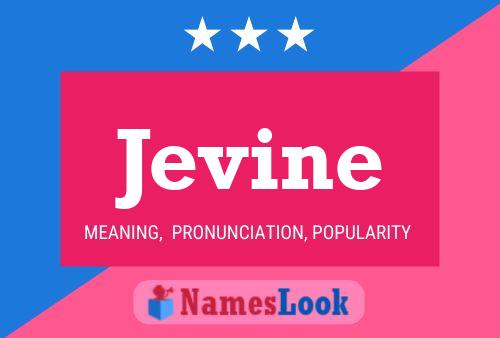 Poster del nome Jevine