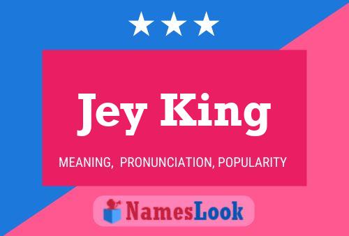 Poster del nome Jey King