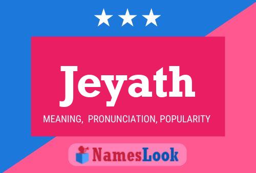 Poster del nome Jeyath