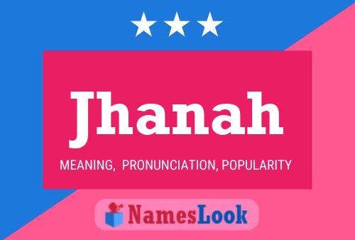 Poster del nome Jhanah