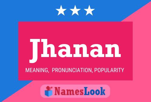 Poster del nome Jhanan