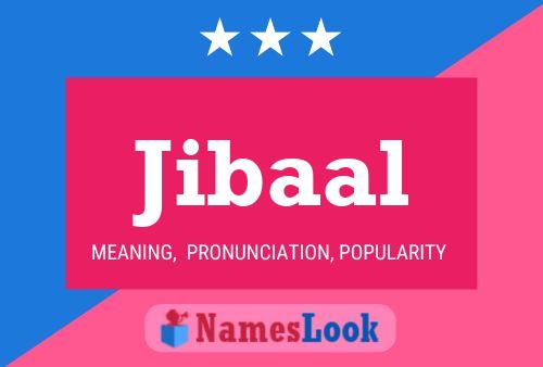 Poster del nome Jibaal