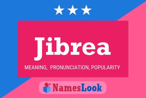 Poster del nome Jibrea