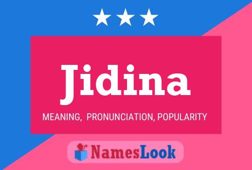 Poster del nome Jidina