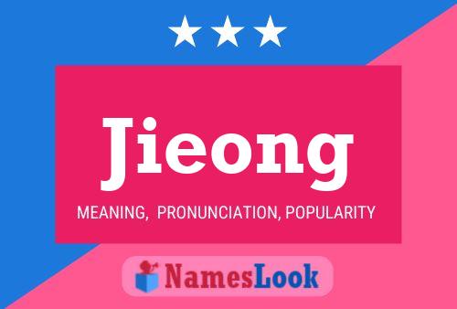 Poster del nome Jieong