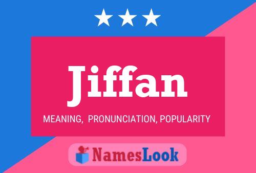 Poster del nome Jiffan