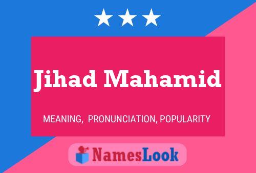 Poster del nome Jihad Mahamid