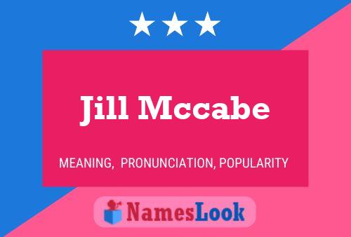 Poster del nome Jill Mccabe