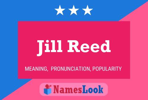 Poster del nome Jill Reed