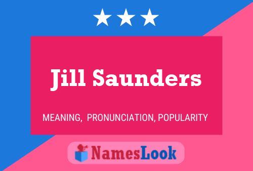 Poster del nome Jill Saunders