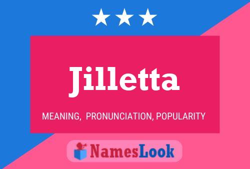 Poster del nome Jilletta