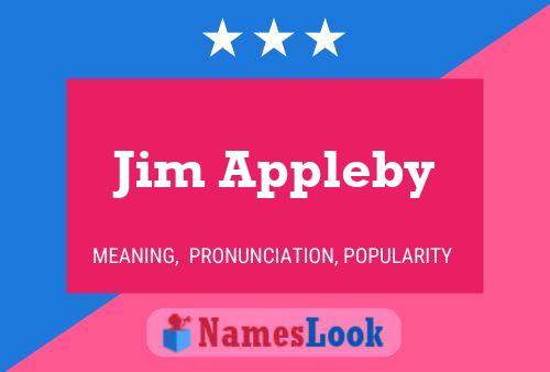 Poster del nome Jim Appleby