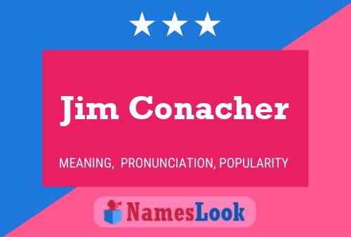 Poster del nome Jim Conacher