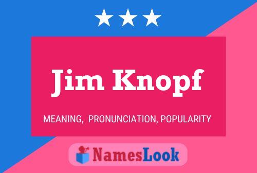 Poster del nome Jim Knopf