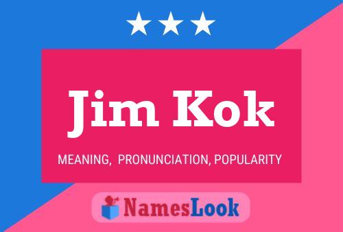 Poster del nome Jim Kok