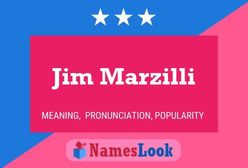 Poster del nome Jim Marzilli