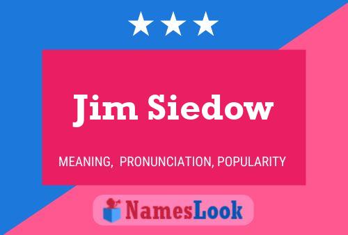 Poster del nome Jim Siedow