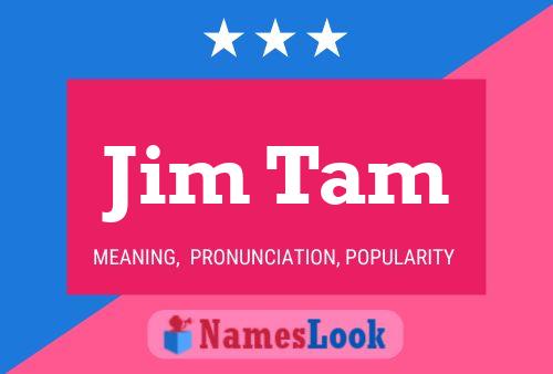 Poster del nome Jim Tam