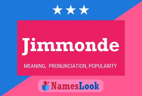 Poster del nome Jimmonde