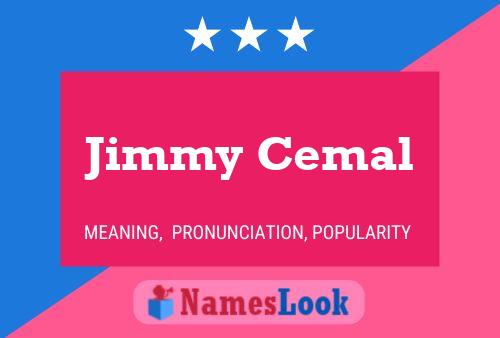 Poster del nome Jimmy Cemal