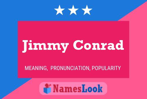 Poster del nome Jimmy Conrad