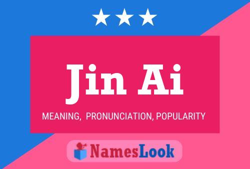 Poster del nome Jin Ai