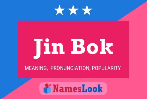 Poster del nome Jin Bok